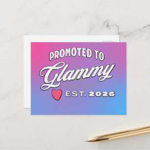 Oma-Werbung Für Ein Neues Baby Im Jahr 2026 Postkarte