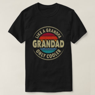 Oma wie ein Opa nur Cooler Vatertag T-Shirt