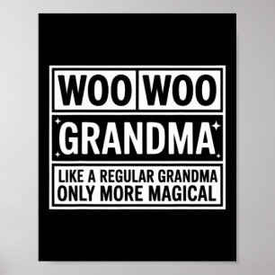 Oma wie gewohnt umwerben, nur magischer poster