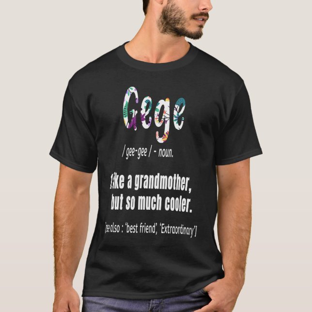 Oma wie Großmutter, aber viel cooler Mütter D T-Shirt (Vorderseite)