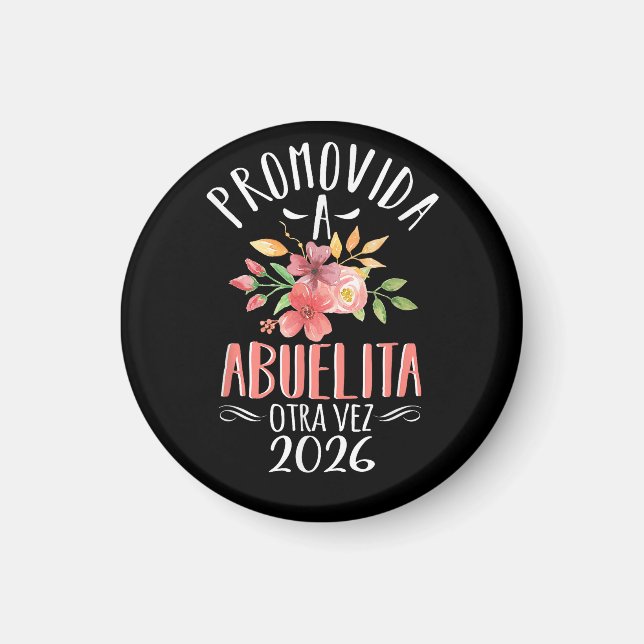 Oma wieder auf Spanisch Magnet (Vorne)