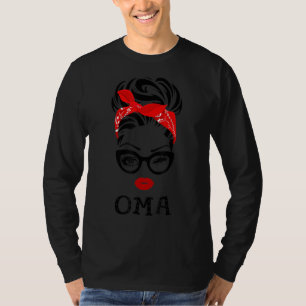 OMA Wink Eye Frauen Gesicht für OMA Oma T-Shirt
