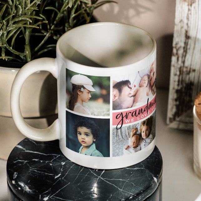Oma wir Liebe Sie FotoCollage Kaffeetasse (Von Creator hochgeladen)