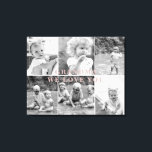Oma wir Liebe Sie sechs FotoCollage Leinwanddruck<br><div class="desc">Oma Wir Liebe Ihnen sechs Foto Leinwand. Oma kann zu jedem Unterfangen gewechselt werden. Schwarzweißfilter für Fotos. Dusty Rose Typografie.</div>