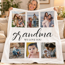 Oma, wir lieben dich Foto-Collage