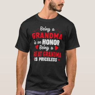Oma zu sein ist eine Ehre, Großopma zu sein, ist e T-Shirt