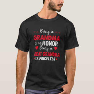 Oma zu sein ist eine Ehre, Großopma zu sein, ist e T-Shirt