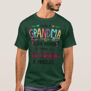 Oma zu sein ist eine Ehre, Großopma zu sein, ist e T-Shirt