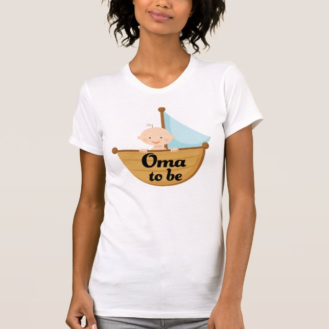 Oma, zum T-Shirt zu sein (Vorderseite)