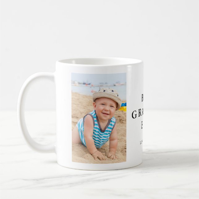 Oma Zwei-Foto-Name Kaffeetasse (Links)
