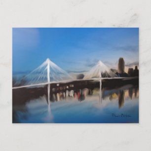 Omaha an Council Bluffs Postkarte