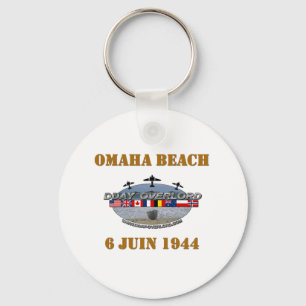 Omaha Beach 1944 Schlüsselanhänger