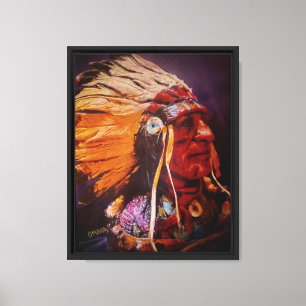 "Omaha Chief" Leinwanddruck