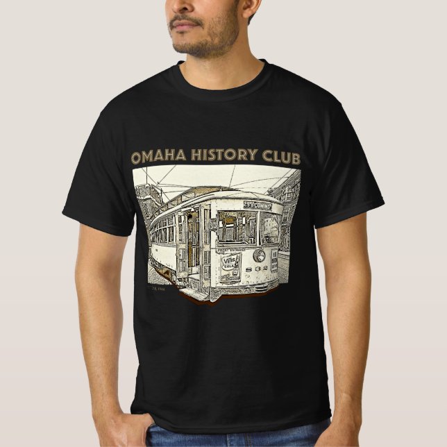 Omaha History Club Erwachsene Männer-T - Shirt (Vorderseite)