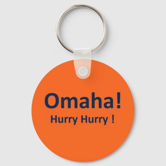 Omaha Hurry Schlüsselanhänger Peyton Manning Denve (Vorderseite)