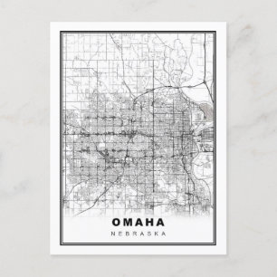 Omaha-Karte Postkarte