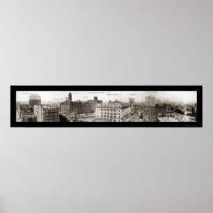 Omaha, Ne-Foto 1916 Poster