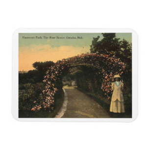 Omaha Nebraska 1913 Hanscom Park Vintag Magnet