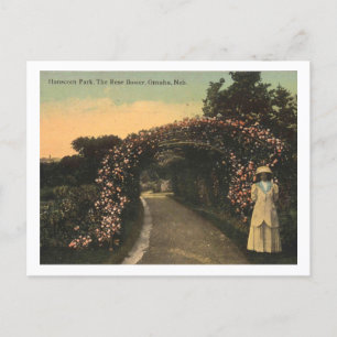 Omaha Nebraska 1913 Hanscom Park Vintage Postkarte