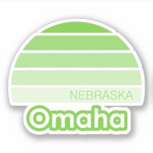Omaha Nebraska Aufkleber