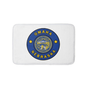Omaha Nebraska Badematte