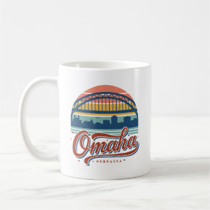 Omaha Nebraska Bob Kerrey Brücke Kaffeetasse