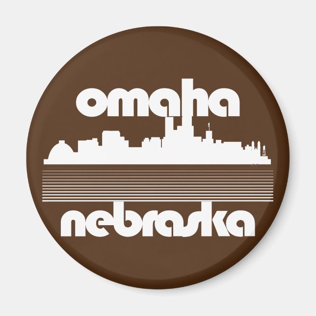 Omaha Nebraska Magnet (Vorne)