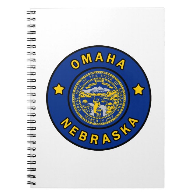 Omaha Nebraska Notizblock (Vorderseite)