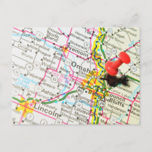 Omaha, Nebraska Postkarte