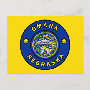 Omaha Nebraska Postkarte