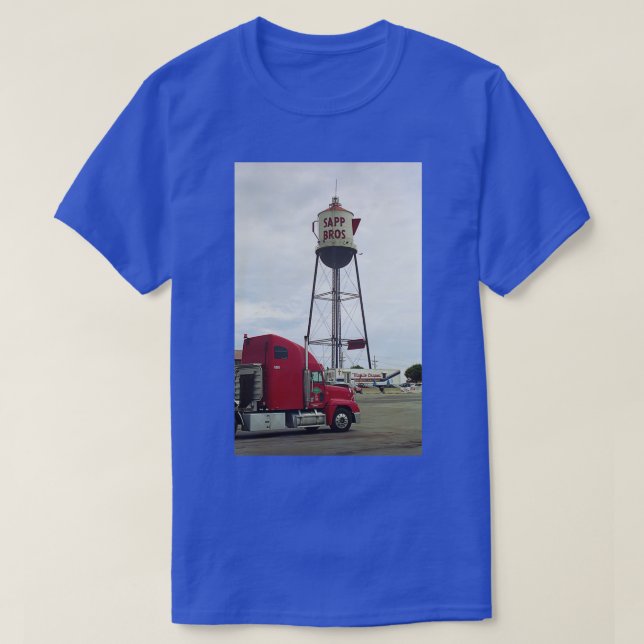 Omaha, Nebraska Sapp Brothers Tower  T-Shirt (Design vorne)