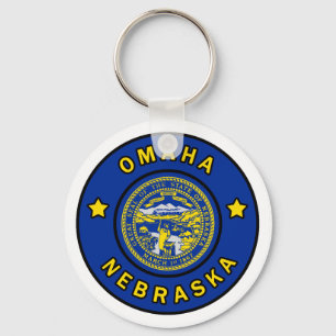 Omaha Nebraska Schlüsselanhänger