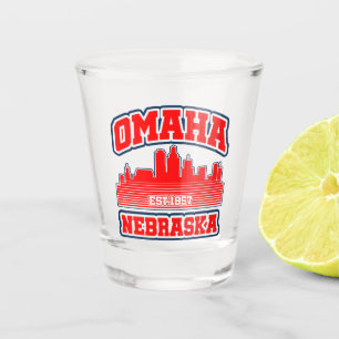 Omaha, Nebraska Schnapsglas
