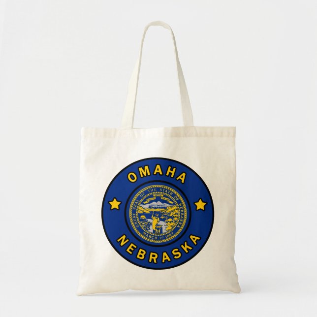 Omaha Nebraska Tragetasche (Vorne)
