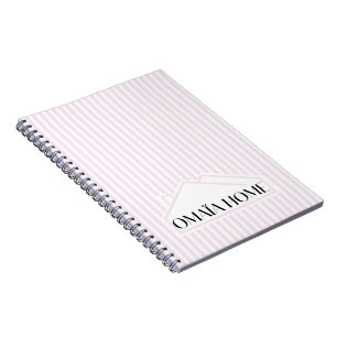 OMAÏA HOME Minimal House Logo Notizbuch Notizblock