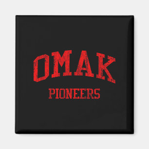 Omak High School Hs Omak Wa Vintage Srts  Magnet