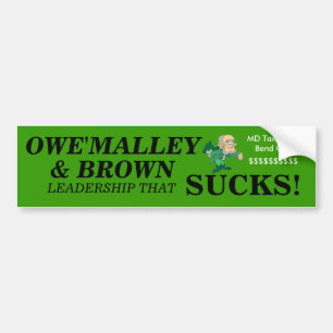 O'MALLEY-Autoaufkleber Autoaufkleber
