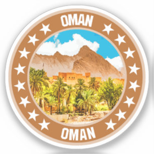 Oman Aufkleber