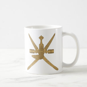 Oman-Emblem Kaffeetasse