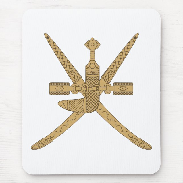 Oman-Emblem Mousepad (Vorne)
