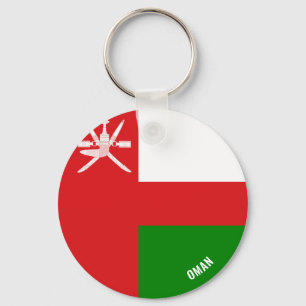 Oman Flag Charming Patriotic Schlüsselanhänger