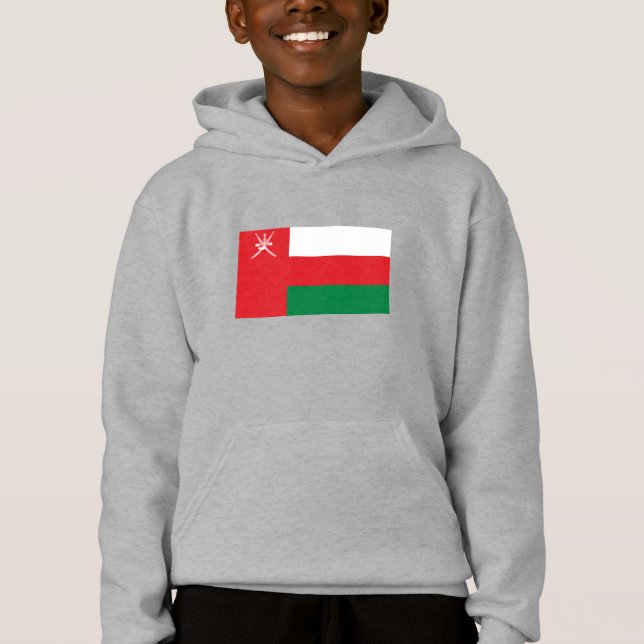 Oman Flag Hoodie (Vorderseite)