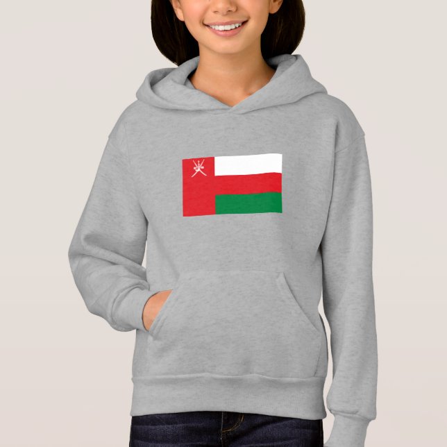 Oman Flag Hoodie (Vorderseite)