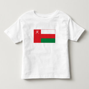 Oman Flag Kleinkind T-shirt