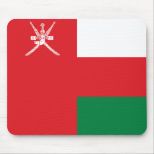Oman Flag Mousepad