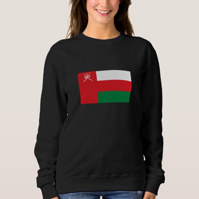 Oman Flag Sweatshirt (Vorderseite)