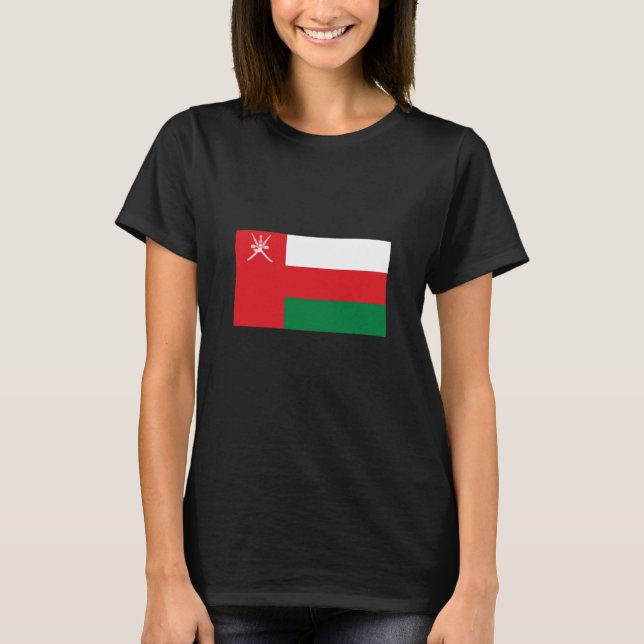 Oman Flag T-Shirt (Vorderseite)