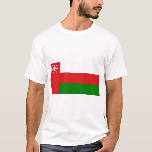 Oman Flag T-Shirt (Vorderseite)