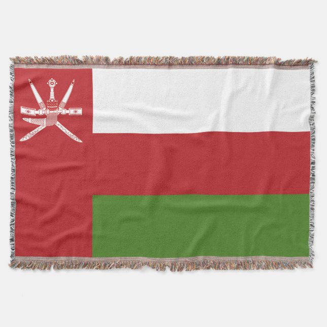 Oman-Flagge Decke (Vorderseite)