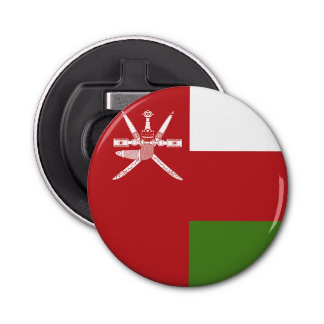 Oman-Flagge Flaschenöffner (Vorderseite)